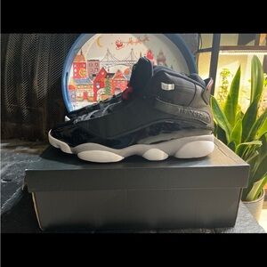 Jordan 6 Rings Black Sneakers